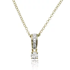GOLDIE Zlatý náhrdelník s diamantmi Kolaine LPE319.AJB GOLDIE Zlatý náhrdelník s diamantmi Kolaine LPE319.AJB