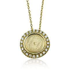 GOLDIE Zlatý náhrdelník s diamantmi Light reflection LNL183.AV