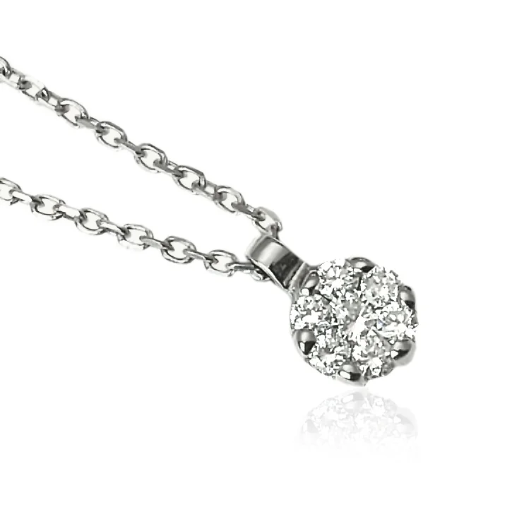 GOLDIE Zlatý náhrdelník s diamantmi Shine LPE058.ALB GOLDIE Zlatý náhrdelník s diamantmi Shine LPE058.ALB