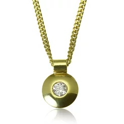 GOLDIE Zlatý náhrdelník s diamantom Rieses LPE261.ODB GOLDIE Zlatý náhrdelník s diamantom Rieses LPE261.ODB
