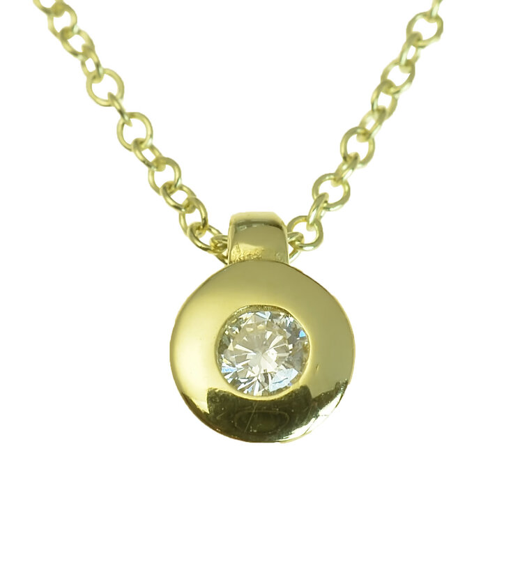 GOLDIE Zlatý náhrdelník Selen LNL133.ZOB