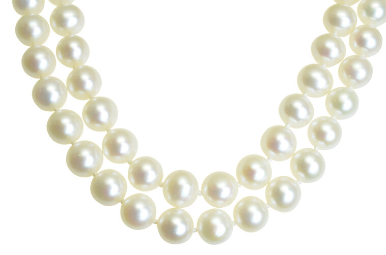 GOLDIE Zlatý náhrdelník so sladkovodnými perlami Fillie LNL063.PAB