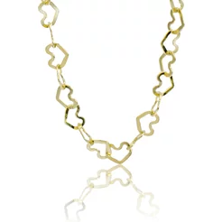 GOLDIE Zlatý náhrdelník so srdiečkami LNL270.TR GOLDIE Zlatý náhrdelník so srdiečkami LNL270.TR