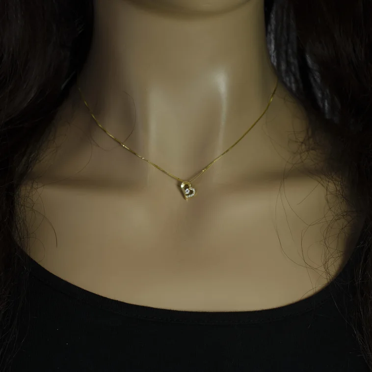 GOLDIE Zlatý náhrdelník Srdce LNL154.ZOB GOLDIE Zlatý náhrdelník Srdce LNL154.ZOB