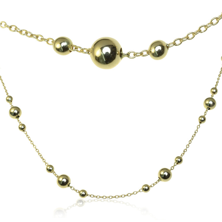 GOLDIE Zlatý náhrdelník Stella LNL188.TR