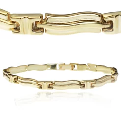 GOLDIE Zlatý náramok An LBR165.COM