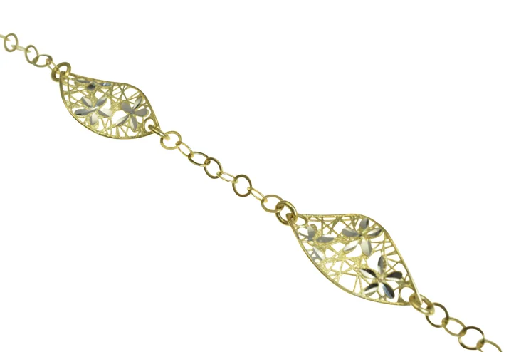 GOLDIE Zlatý náramok Hidden Flowers LBR058.TRB GOLDIE Zlatý náramok Hidden Flowers LBR058.TRB