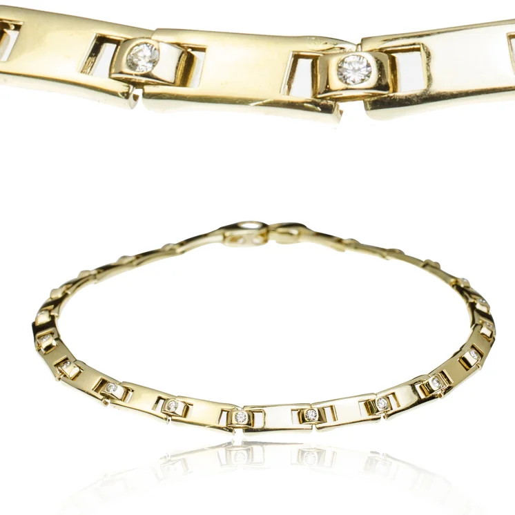 GOLDIE Zlatý náramok Leroy LBR164.COM GOLDIE Zlatý náramok Leroy LBR164.COM