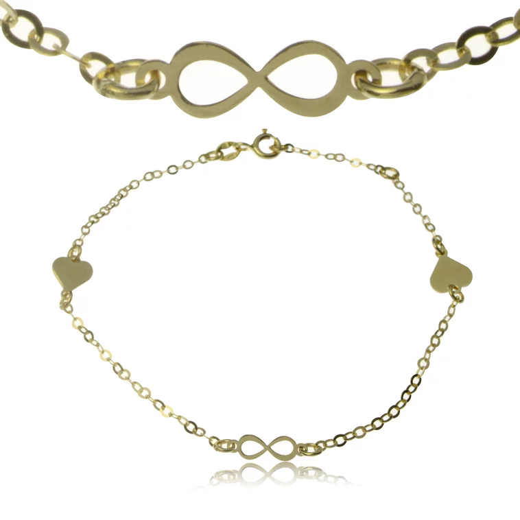 GOLDIE Zlatý náramok nekonečno LBR232.TR GOLDIE Zlatý náramok nekonečno LBR232.TR