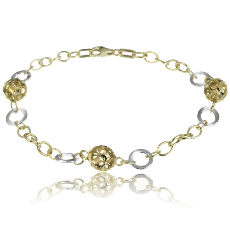 GOLDIE Zlatý náramok Ornaments LBR245.TR GOLDIE Zlatý náramok Ornaments LBR245.TR