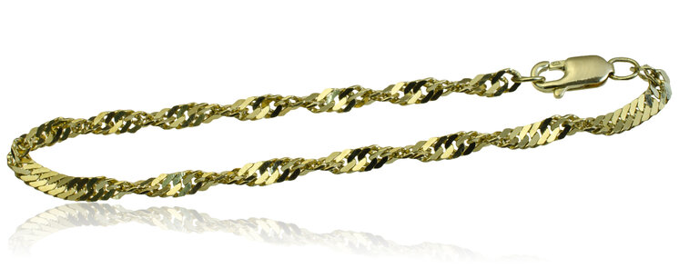 GOLDIE Zlatý náramok Pierra LBR227.K