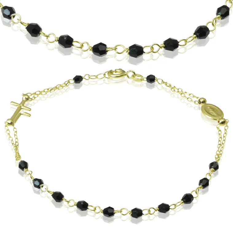 GOLDIE Zlatý náramok Ruženec LBR122.TRB GOLDIE Zlatý náramok Ruženec LBR122.TRB