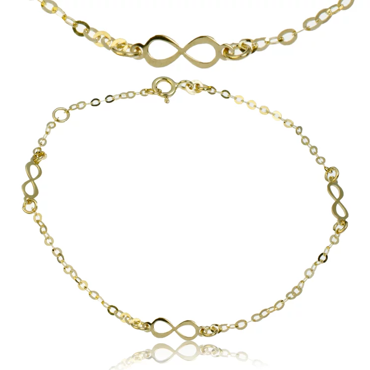 GOLDIE Zlatý náramok s nekonečnom LBR277.TR GOLDIE Zlatý náramok s nekonečnom LBR277.TR