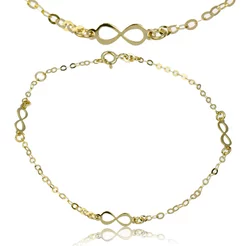 GOLDIE Zlatý náramok s nekonečnom LBR277.TR GOLDIE Zlatý náramok s nekonečnom LBR277.TR