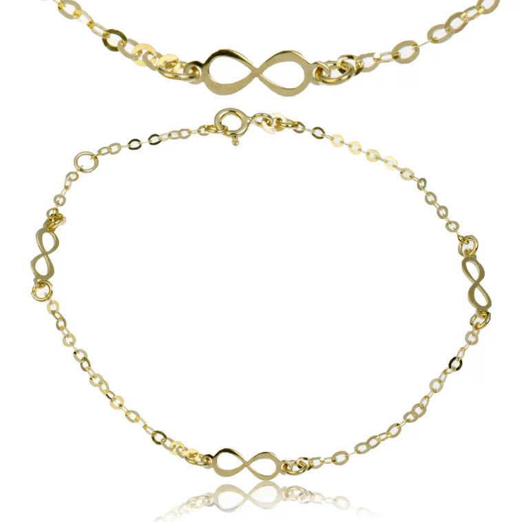 GOLDIE Zlatý náramok s nekonečnom LBR277.TR GOLDIE Zlatý náramok s nekonečnom LBR277.TR
