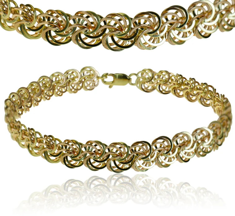 GOLDIE Zlatý náramok Twist LBR158.D GOLDIE Zlatý náramok Twist LBR158.D