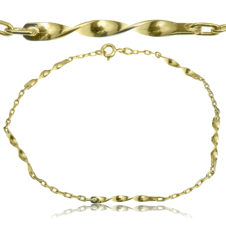 GOLDIE Zlatý náramok Twist LBR181.ZAT GOLDIE Zlatý náramok Twist LBR181.ZAT