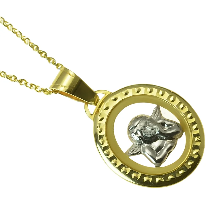 GOLDIE Zlatý prívesok Anjelik gold halo LPE005.TRB GOLDIE Zlatý prívesok Anjelik gold halo LPE005.TRB
