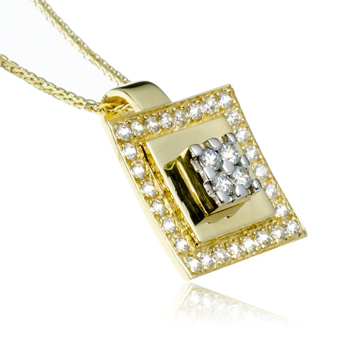 GOLDIE Zlatý prívesok Cube LPE652.PE GOLDIE Zlatý prívesok Cube LPE652.PE