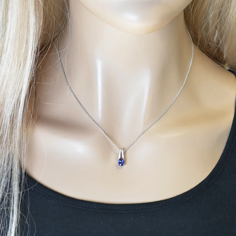 GOLDIE Zlatý prívesok Danielle blue LPE575.AVB GOLDIE Zlatý prívesok Danielle blue LPE575.AVB
