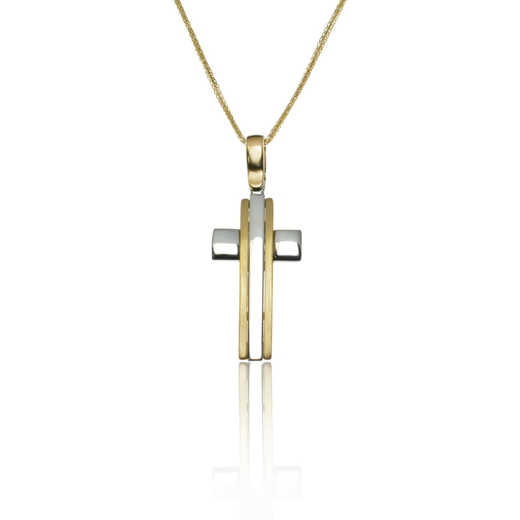 GOLDIE Zlatý prívesok Kríž GCH023.TR