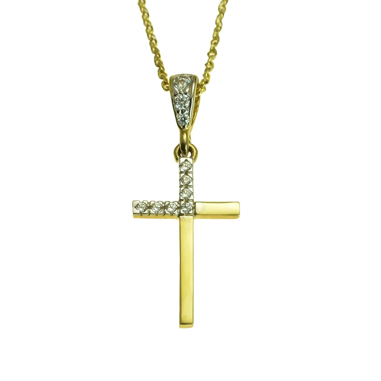 GOLDIE Zlatý prívesok Krížik effulgence LPE450.TRB GOLDIE Zlatý prívesok Krížik effulgence LPE450.TRB