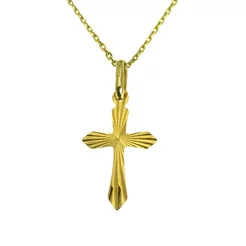 GOLDIE Zlatý prívesok Krížik LPE009.TRB GOLDIE Zlatý prívesok Krížik LPE009.TRB