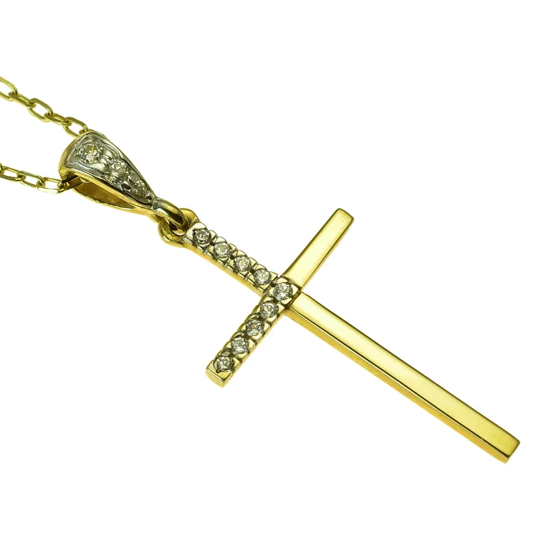 GOLDIE Zlatý prívesok Krížik LPE013.TRB GOLDIE Zlatý prívesok Krížik LPE013.TRB