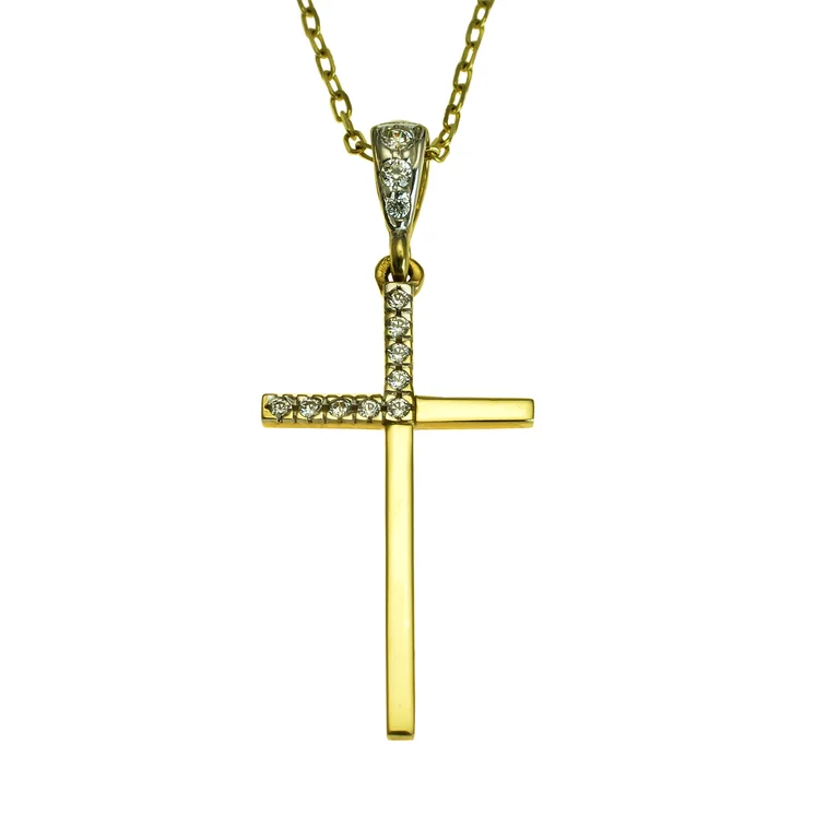 GOLDIE Zlatý prívesok Krížik LPE013.TRB GOLDIE Zlatý prívesok Krížik LPE013.TRB