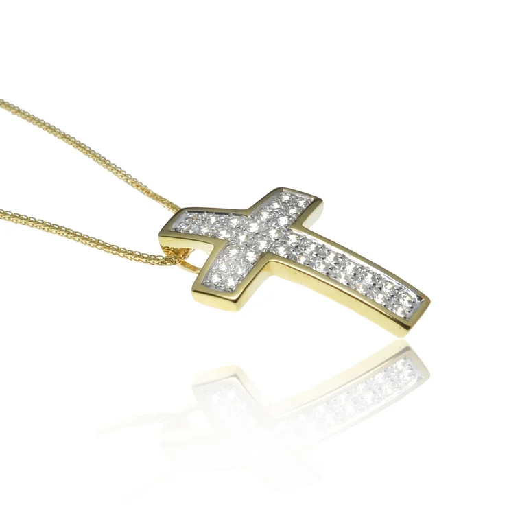 GOLDIE Zlatý prívesok Krížik LPE634.ST GOLDIE Zlatý prívesok Krížik LPE634.ST
