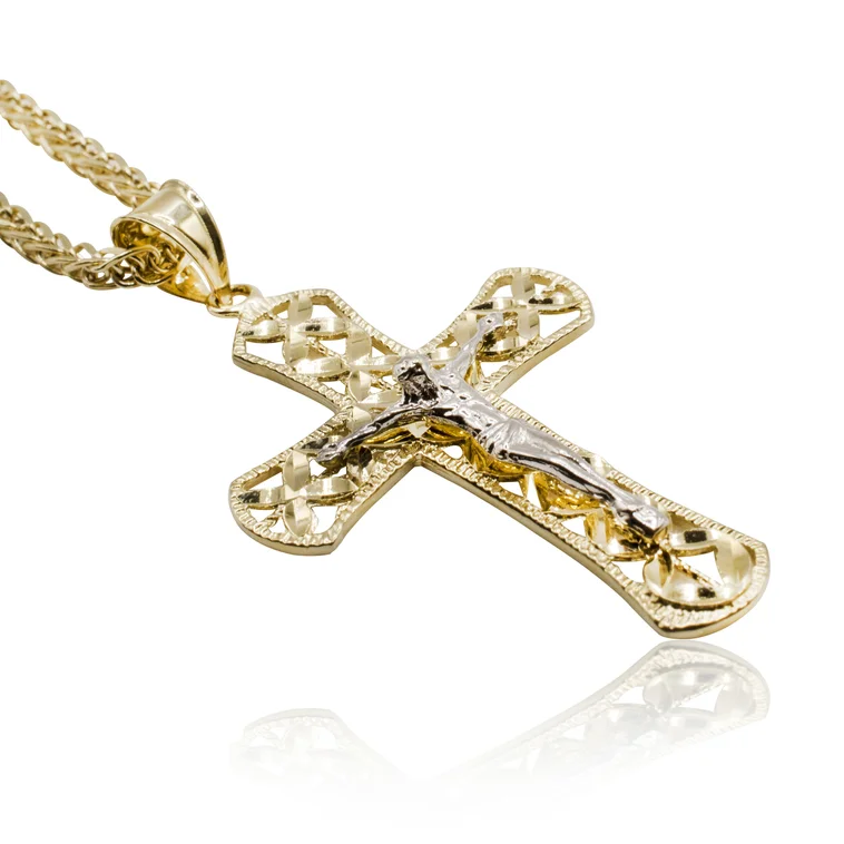 GOLDIE Zlatý prívesok krížik LPE760.TR GOLDIE Zlatý prívesok krížik LPE760.TR