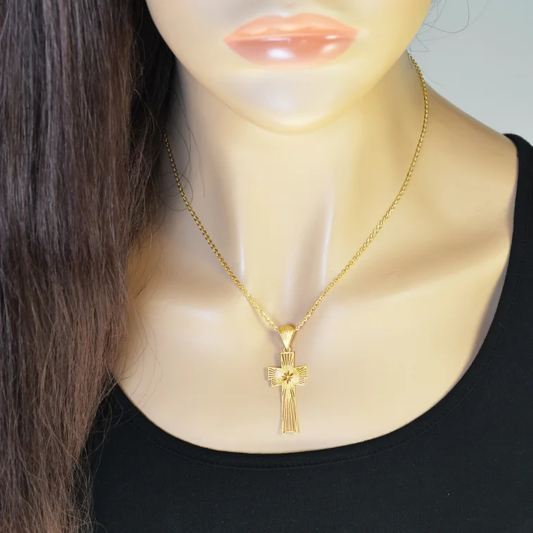 GOLDIE Zlatý prívesok Krížik Noblesse LPE462.TRB GOLDIE Zlatý prívesok Krížik Noblesse LPE462.TRB