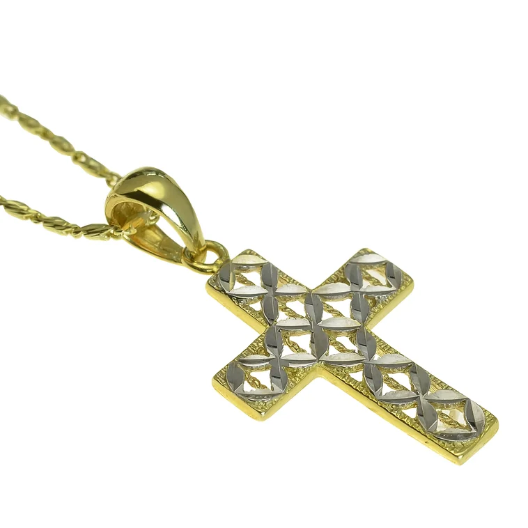 GOLDIE Zlatý prívesok Krížik shaped gold LPE463.TRB GOLDIE Zlatý prívesok Krížik shaped gold LPE463.TRB