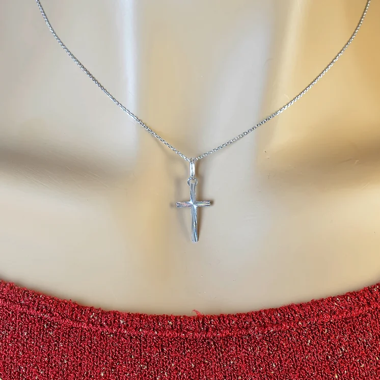 GOLDIE Zlatý prívesok Krížik white gold LPE269.TRB GOLDIE Zlatý prívesok Krížik white gold LPE269.TRB