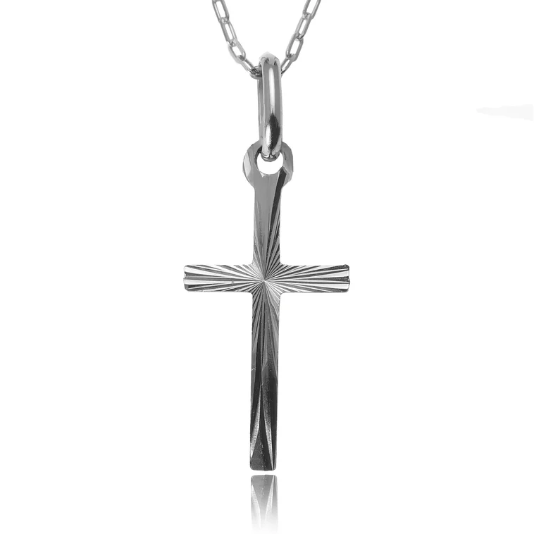 GOLDIE Zlatý prívesok Krížik white gold LPE269.TRB GOLDIE Zlatý prívesok Krížik white gold LPE269.TRB
