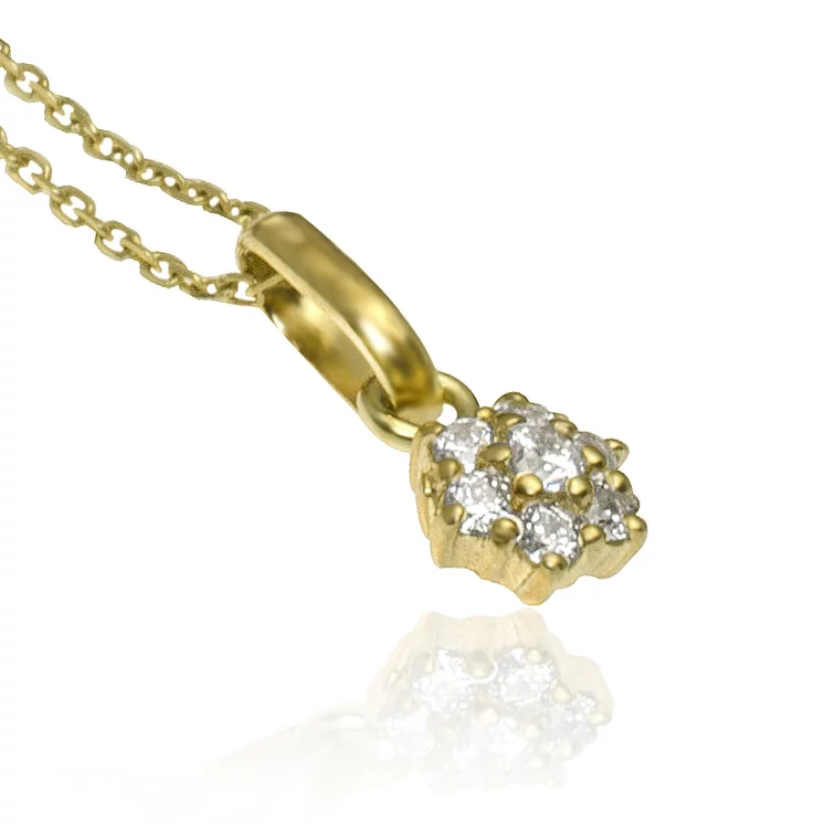 GOLDIE Zlatý prívesok kvetinka Tara LPE546.MAB GOLDIE Zlatý prívesok kvetinka Tara LPE546.MAB