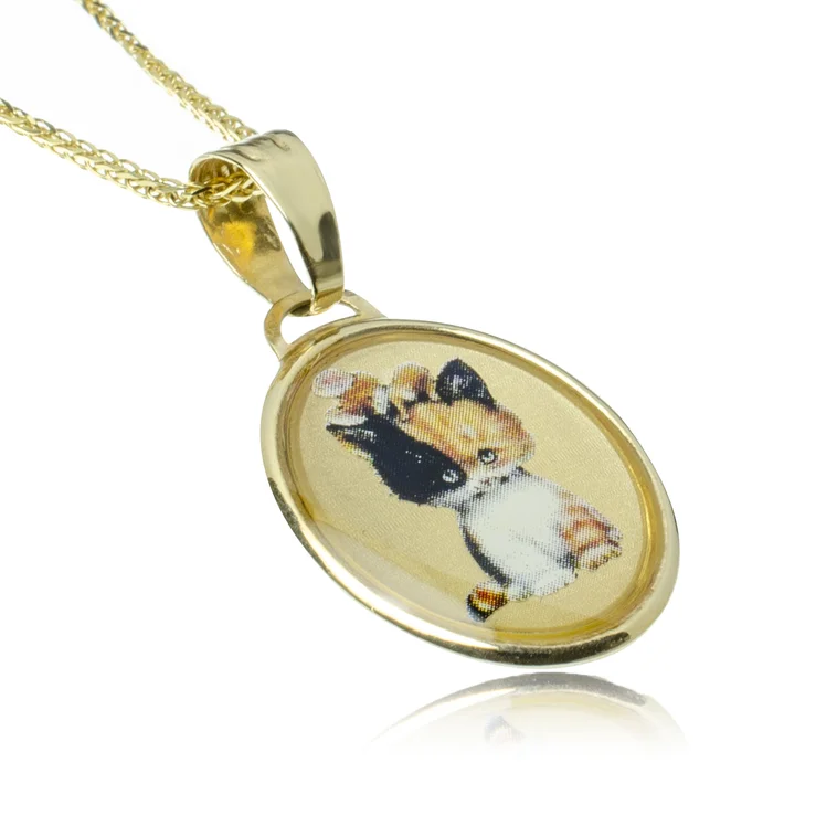 GOLDIE Zlatý prívesok Mačička s myškou LPE640.TR GOLDIE Zlatý prívesok Mačička s myškou LPE640.TR