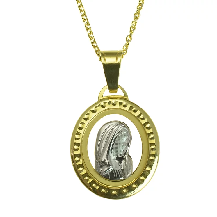 GOLDIE Zlatý prívesok Panna Mária Gold halo LPE002.TRB GOLDIE Zlatý prívesok Panna Mária Gold halo LPE002.TRB