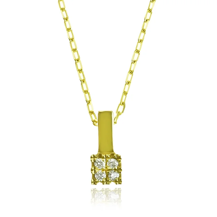 GOLDIE Zlatý prívesok s diamantmi Hailee LPE076.ALB GOLDIE Zlatý prívesok s diamantmi Hailee LPE076.ALB