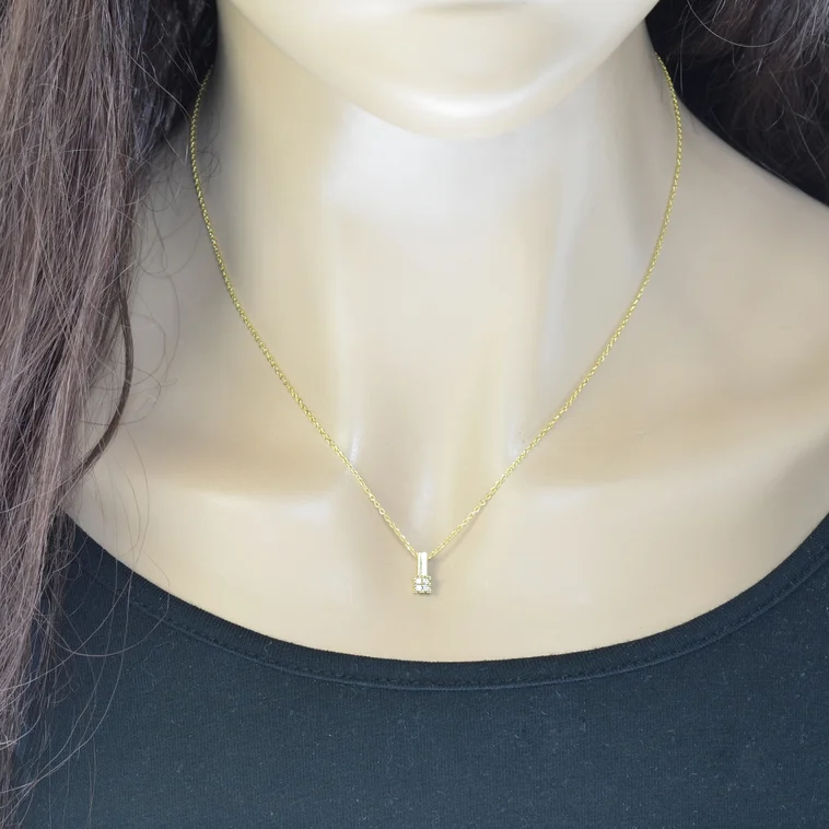 GOLDIE Zlatý prívesok s diamantmi Hailee LPE076.ALB GOLDIE Zlatý prívesok s diamantmi Hailee LPE076.ALB
