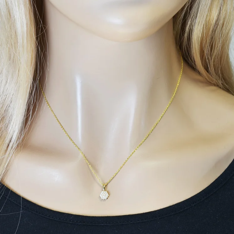 GOLDIE Zlatý prívesok s diamantmi Miris LPE581.MA GOLDIE Zlatý prívesok s diamantmi Miris LPE581.MA