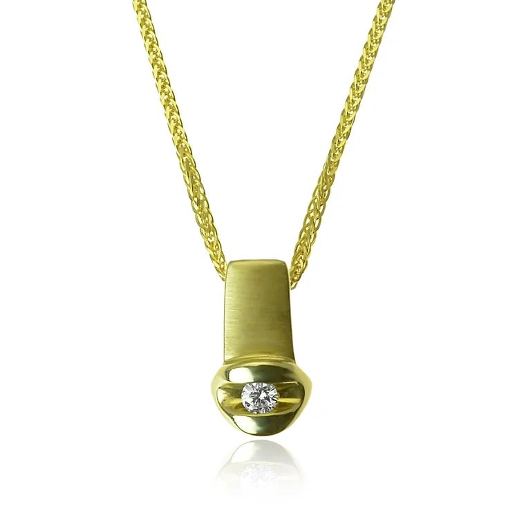 GOLDIE Zlatý prívesok s diamantom Lera LPE068.ALB GOLDIE Zlatý prívesok s diamantom Lera LPE068.ALB