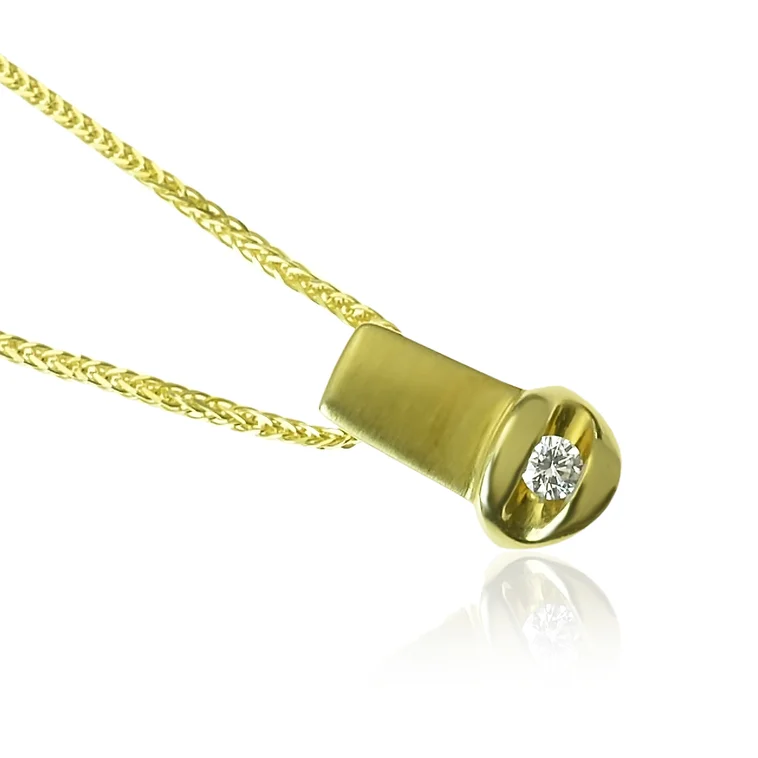 GOLDIE Zlatý prívesok s diamantom Lera LPE068.ALB GOLDIE Zlatý prívesok s diamantom Lera LPE068.ALB