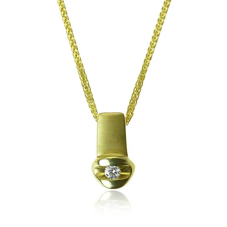 GOLDIE Zlatý prívesok s diamantom Lera LPE068.ALB GOLDIE Zlatý prívesok s diamantom Lera LPE068.ALB