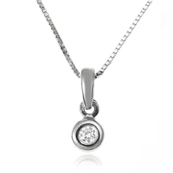 GOLDIE Zlatý prívesok s diamantom Meadow LPE065.ALB GOLDIE Zlatý prívesok s diamantom Meadow LPE065.ALB