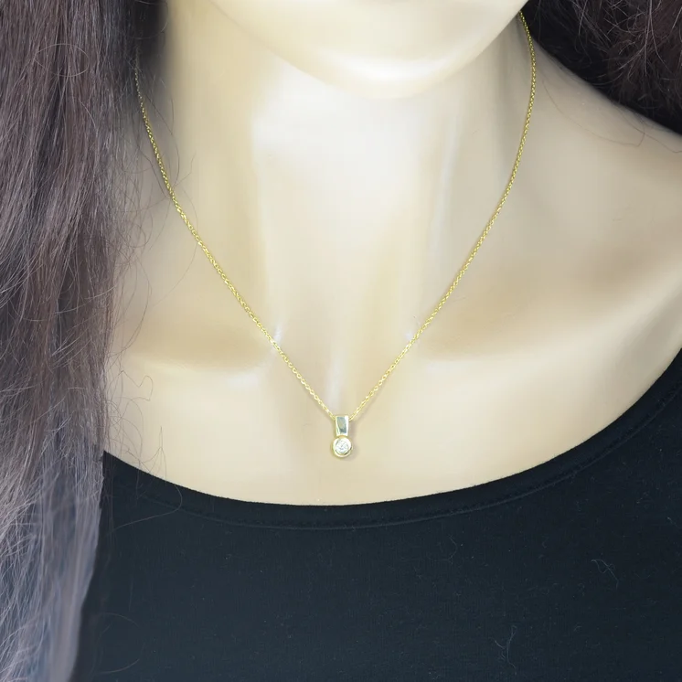 GOLDIE Zlatý prívesok s diamantom Mirabelle LPE070.ALB GOLDIE Zlatý prívesok s diamantom Mirabelle LPE070.ALB
