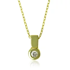 GOLDIE Zlatý prívesok s diamantom Mirabelle LPE070.ALB GOLDIE Zlatý prívesok s diamantom Mirabelle LPE070.ALB