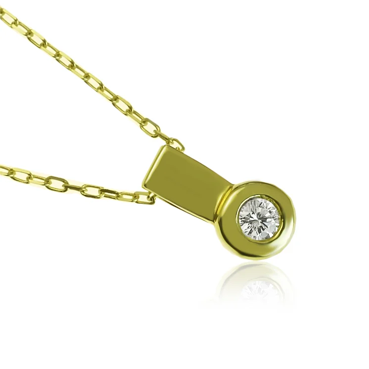 GOLDIE Zlatý prívesok s diamantom Mirabelle LPE070.ALB GOLDIE Zlatý prívesok s diamantom Mirabelle LPE070.ALB