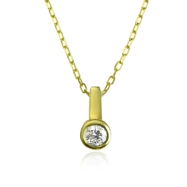 GOLDIE Zlatý prívesok s diamantom Trisse LPE067.ALB GOLDIE Zlatý prívesok s diamantom Trisse LPE067.ALB