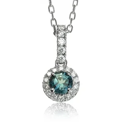 GOLDIE Zlatý prívesok s london blue topásom a diamantmi Cecil LPE410.AVB GOLDIE Zlatý prívesok s london blue topásom a diamantmi Cecil LPE410.AVB